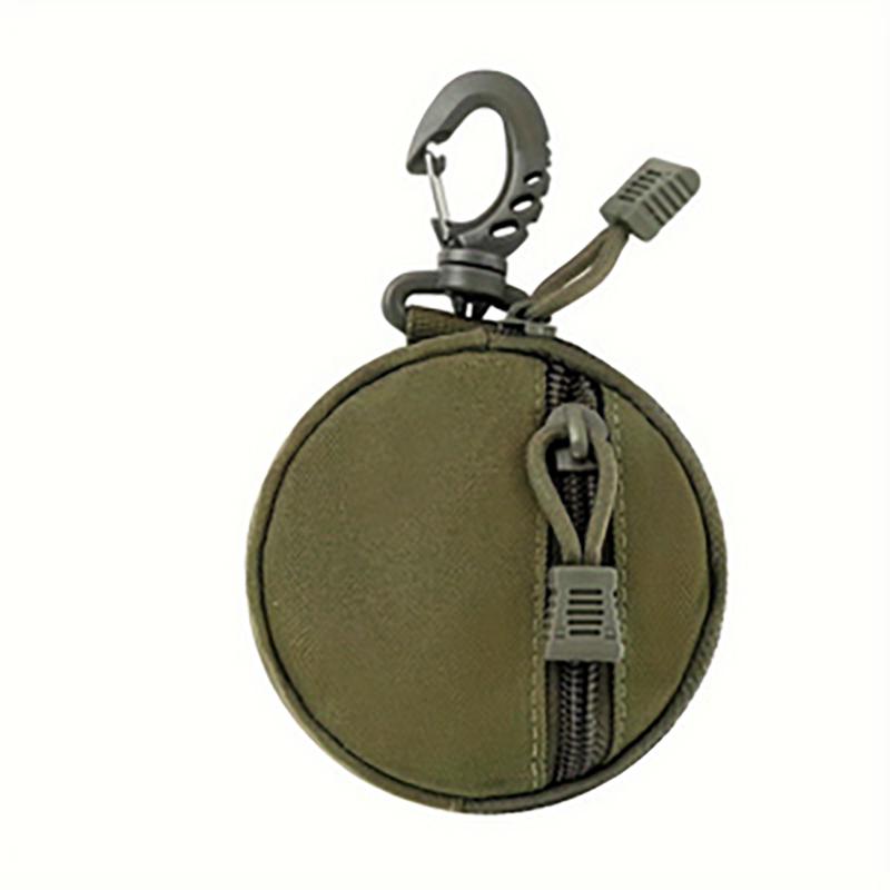 An outdoor multifunctional key bag, lightweight circular coin purse with durable zipper, headphone protection bag, with mountain армия зеленый
An outdoor multifunctional key bag, lightweight circular coin purse with durable zipper, headphone protection bag, with mountain армия зеленый