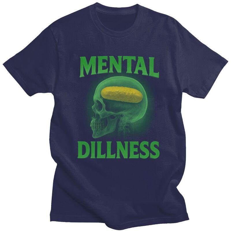 Mental Dillness Pickle Skull T Shirt for Men 100 Cotton Sarcastic Quotes Tshirts Streetwaer Short Sleeve Tee Shirt Clothing 4XL
Mental Dillness Pickle Skull T Shirt for Men 100 Cotton Sarcastic Quotes Tshirts Streetwaer Short Sleeve Tee Shirt Clothing 4XL