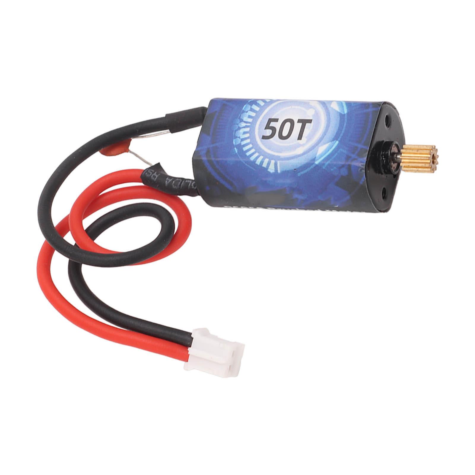 RC Brushed Motor Professional Replacement 50T Aluminum Alloy Brushed Motor for Axial SCX24 1/24 RC Car
RC Brushed Motor Professional Replacement 50T Aluminum Alloy Brushed Motor for Axial SCX24 1/24 RC Car