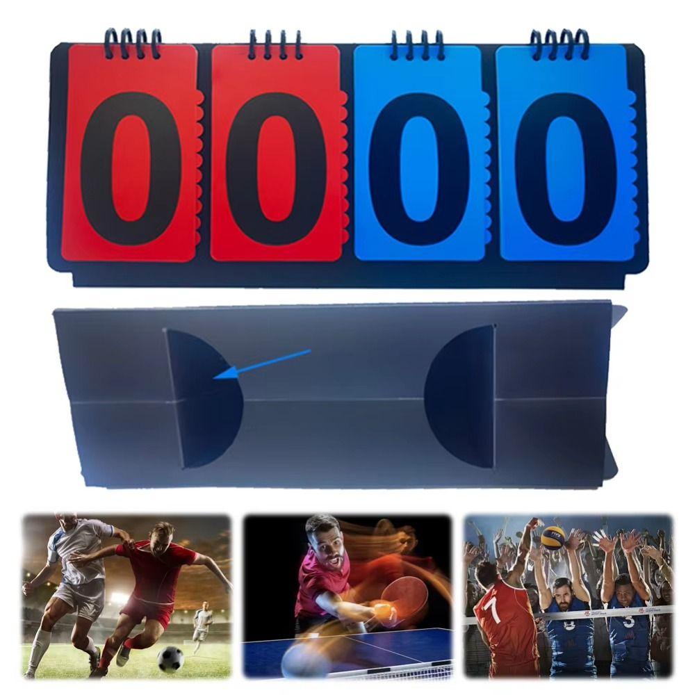 Manual Scoreboard Score Keeper Tabletop Counter Competition Score Indicator Score Flipper Football 2 Digits
Manual Scoreboard Score Keeper Tabletop Counter Competition Score Indicator Score Flipper Football 2 Digits