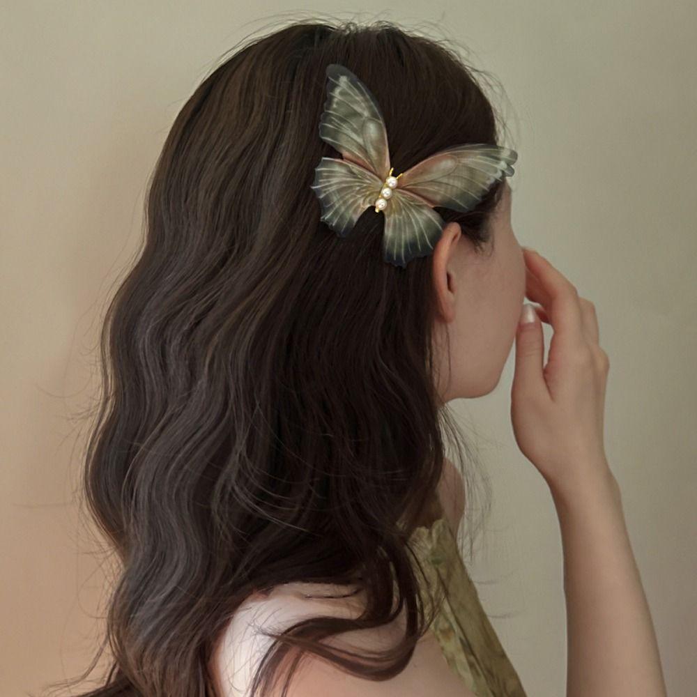 Double Layer For Girls Mesh Korean Duckbill Clips Butterfly Hair Clips Pearl Women Hairpins светло-зеленый
Double Layer For Girls Mesh Korean Duckbill Clips Butterfly Hair Clips Pearl Women Hairpins светло-зеленый