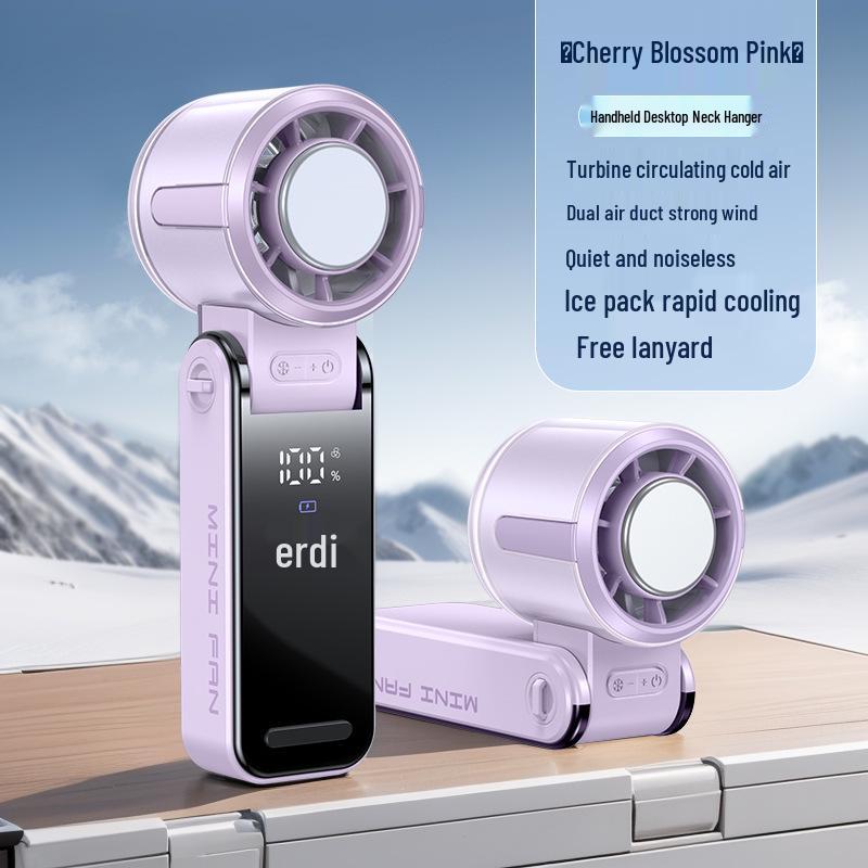 2025 Portable High-Speed USB Fan: Foldable, Handheld, Outdoor Design with Ice Pack & Semiconductor Cooling Cooling pad + high-speed fan + foldable & wearable
2025 Portable High-Speed USB Fan: Foldable, Handheld, Outdoor Design with Ice Pack & Semiconductor Cooling Cooling pad + high-speed fan + foldable & wearable