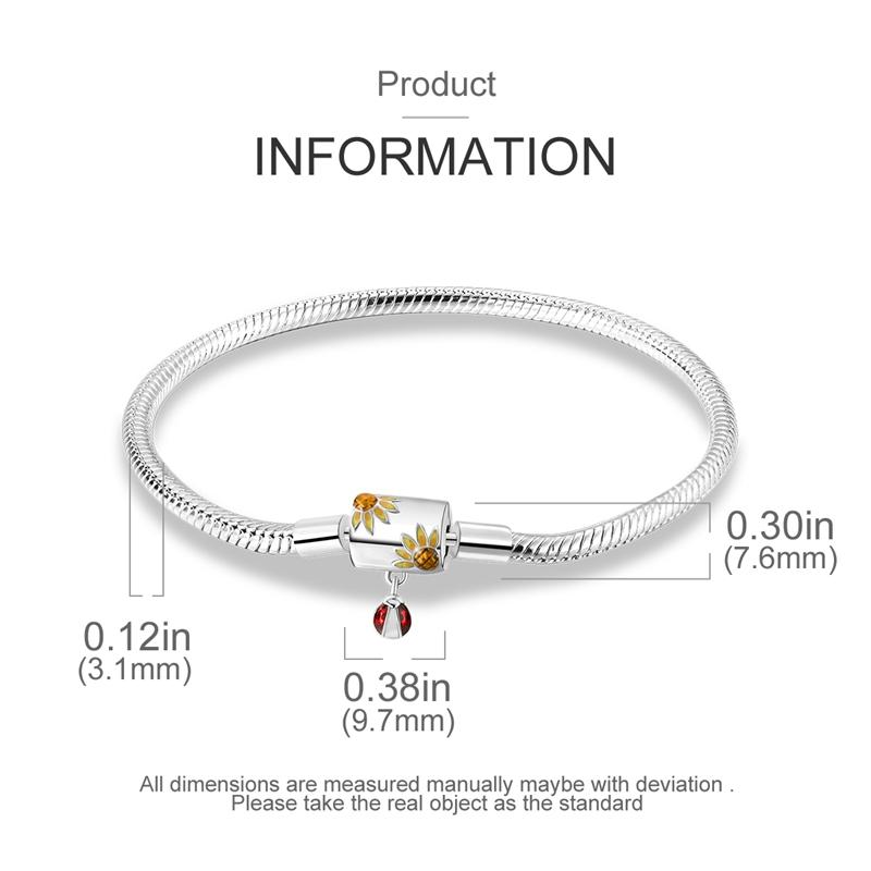 Автентичний браслет із застібкою зі срібного ланцюжка зі змією S925 підходить для оригінальної європейської підвіски з бісеру своїми руками 17cm
Автентичний браслет із застібкою зі срібного ланцюжка зі змією S925 підходить для оригінальної європейської підвіски з бісеру своїми руками 17cm