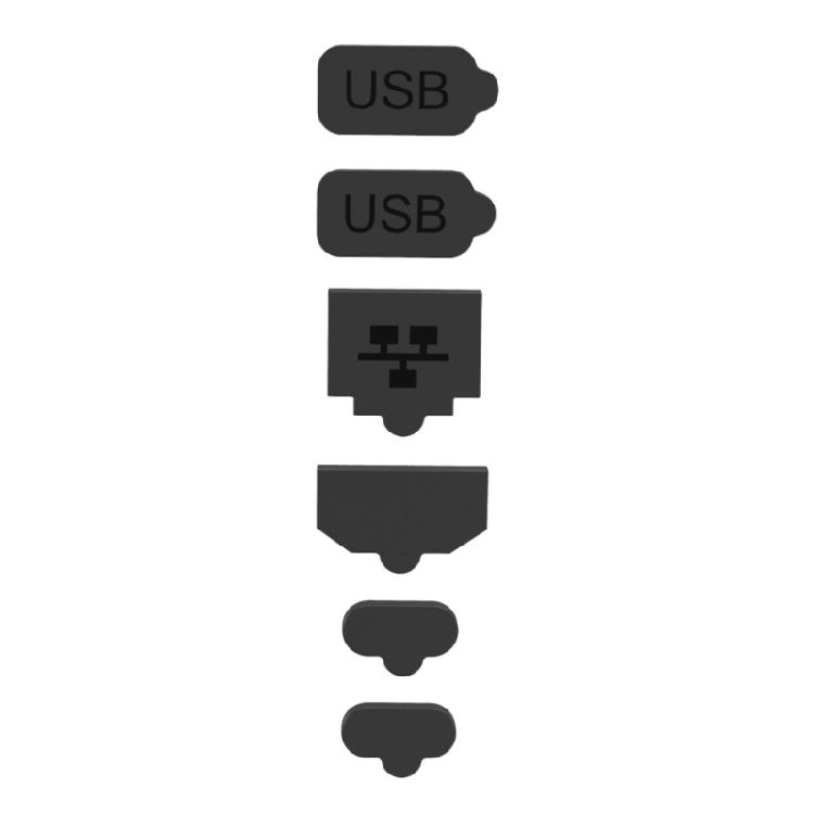 Game Consoles LAN Type-C USB Dust Plug Silicone Dust Protectors Cover Gaming Accessories 6Pcs Dust Plug 1
Game Consoles LAN Type-C USB Dust Plug Silicone Dust Protectors Cover Gaming Accessories 6Pcs Dust Plug 1