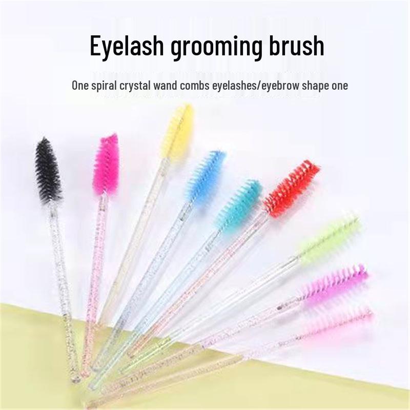 Crystal Spiral Disposable Eyelash & Eyebrow Brush Set - Includes Curling Wand and Lip Gloss Applicator
Crystal Spiral Disposable Eyelash & Eyebrow Brush Set - Includes Curling Wand and Lip Gloss Applicator