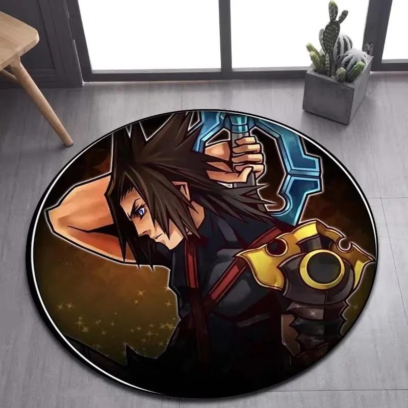Kingdom Hearts Round Area Rug - Non-Slip Cartoon Floor Mat for Living Room, Bathroom, Kitchen & Doormat Diameter 60cm
Kingdom Hearts Round Area Rug - Non-Slip Cartoon Floor Mat for Living Room, Bathroom, Kitchen & Doormat Diameter 60cm
