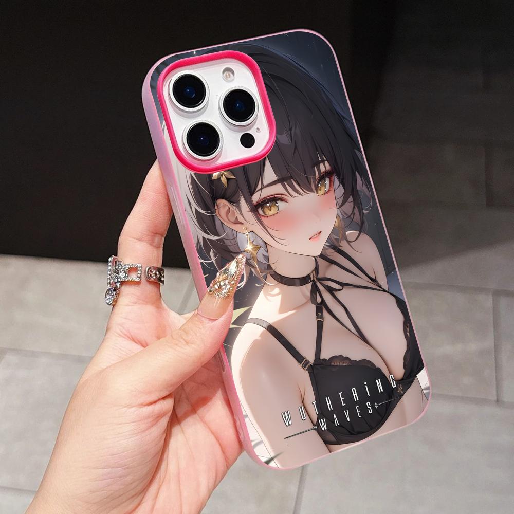 Wuthering Waves Rover Jelly Double layer Rose Red Mobile Phone Case for iPhone 17 16 15 14 13 12 11 Air Pro Max Plus Protective iPhone 15 Plus
Wuthering Waves Rover Jelly Double layer Rose Red Mobile Phone Case for iPhone 17 16 15 14 13 12 11 Air Pro Max Plus Protective iPhone 15 Plus