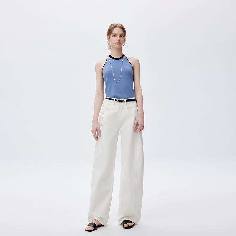 High-End Korean Style Women s Slimming Wide-Leg Spring Pants with Double Fold Design, Floor-Length, Fashionable and Elegant. 28 слоновая кость/белый
High-End Korean Style Women s Slimming Wide-Leg Spring Pants with Double Fold Design, Floor-Length, Fashionable and Elegant. 28 слоновая кость/белый