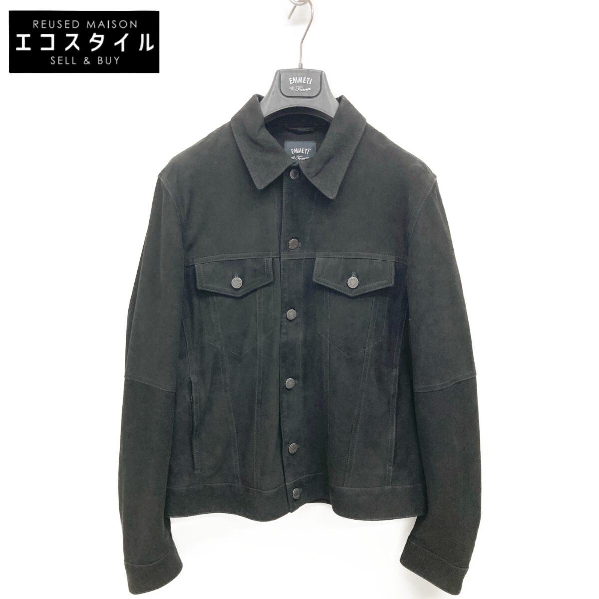 EMMETI Goat suede JACK CAMO denim jacket Jacket 50 blackUsed
EMMETI Goat suede JACK CAMO denim jacket Jacket 50 blackUsed