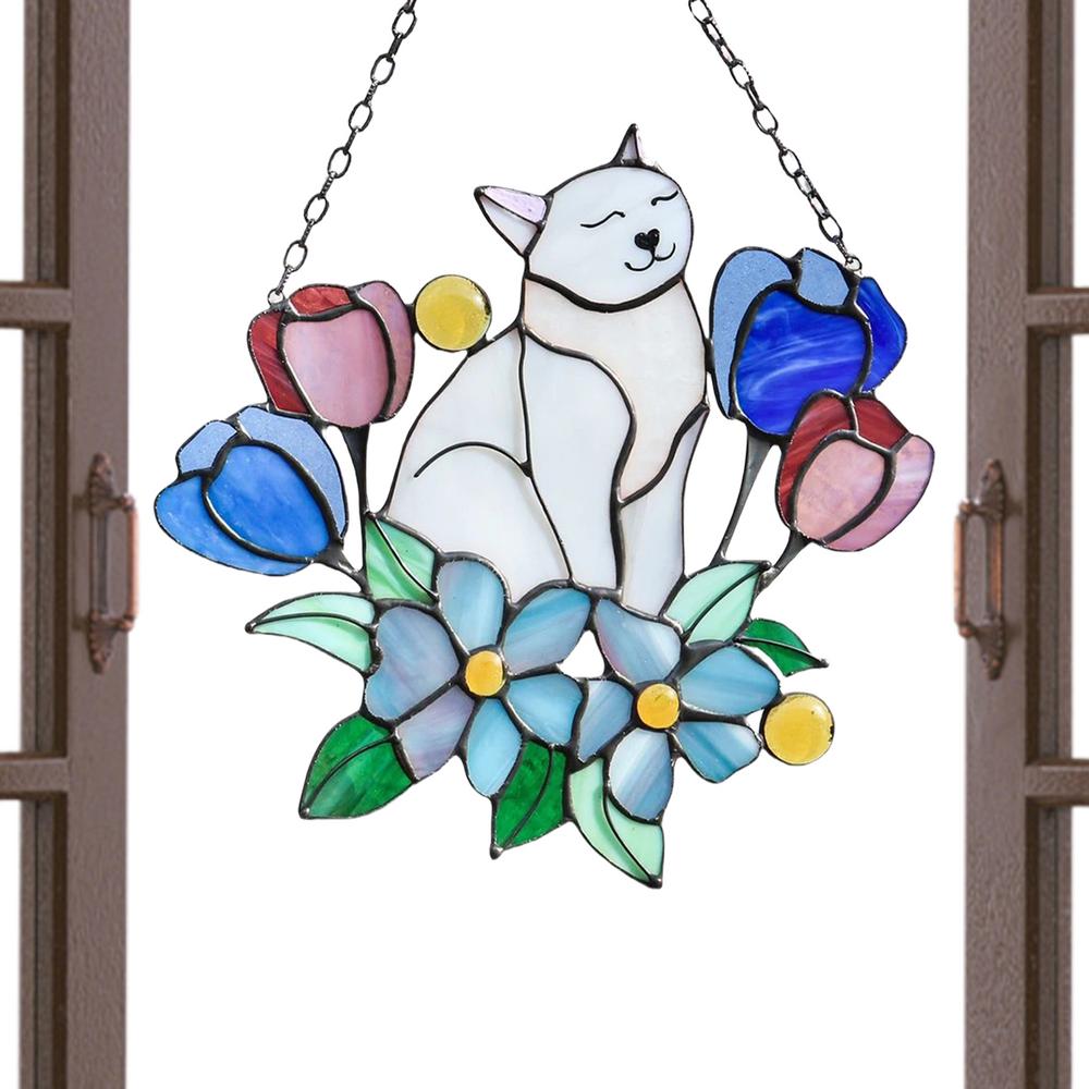Cat Acrylic Cat On Flowers Cat S Decor For Women Men Hang Ornaments For Patio Living Room Workplace синій
Cat Acrylic Cat On Flowers Cat S Decor For Women Men Hang Ornaments For Patio Living Room Workplace синій