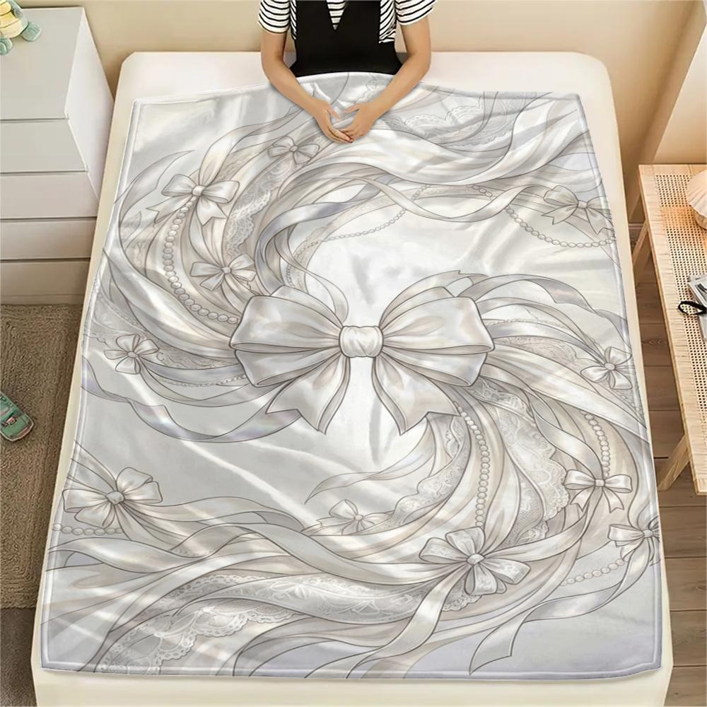 1Pc Gorgeous Bow Print Flannel Blanket, High quality Comfortable for All Seasons, Home Decor, Warmth and Comfort, Perfect for Christmas Gifts W112 80cm x 120cm
1Pc Gorgeous Bow Print Flannel Blanket, High quality Comfortable for All Seasons, Home Decor, Warmth and Comfort, Perfect for Christmas Gifts W112 80cm x 120cm