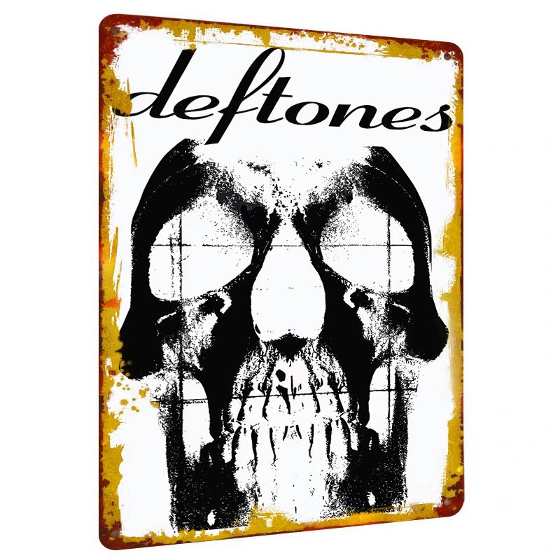 Deftones Band Skull Art Metal Wall Decor Custom Vintage Rock Music Poster for Home Bar Decoration 20x30cm(7.8x11.8inch)
Deftones Band Skull Art Metal Wall Decor Custom Vintage Rock Music Poster for Home Bar Decoration 20x30cm(7.8x11.8inch)