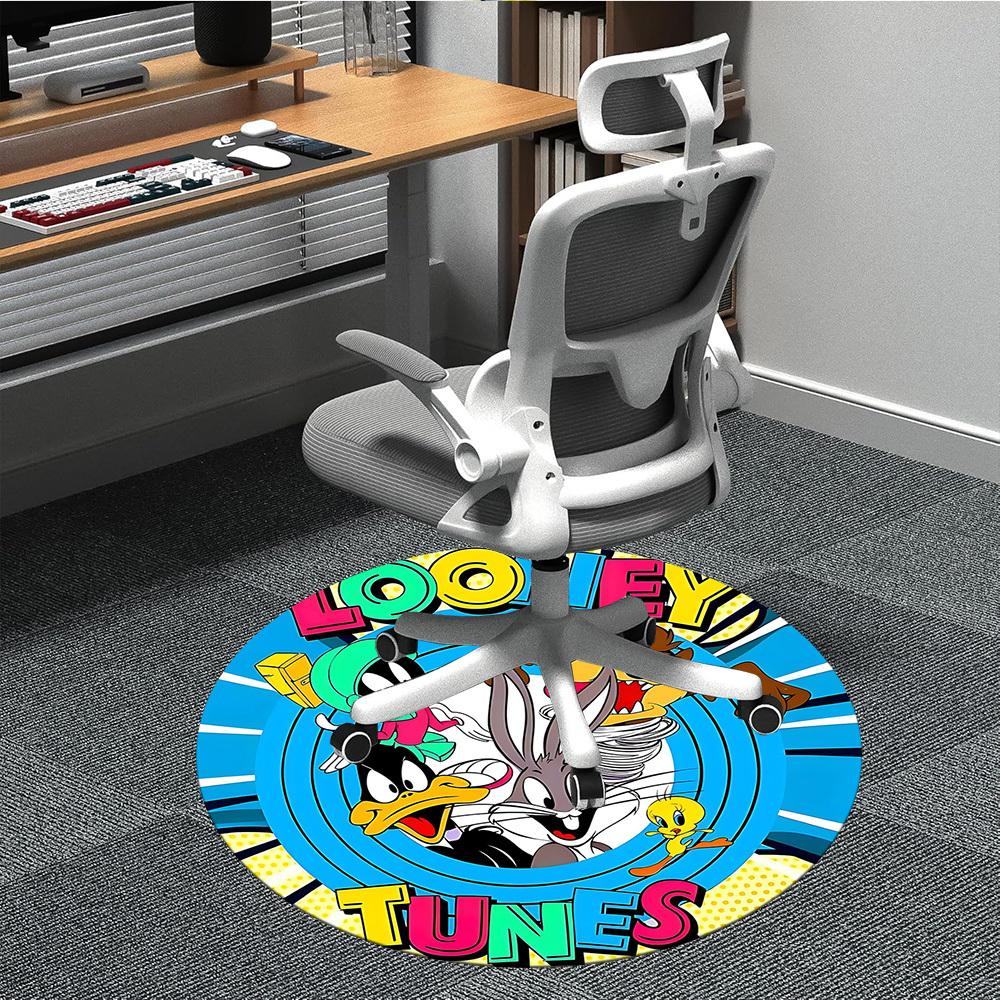 1pc Looney Tunes Office Round Area Rug, Under Office Chairs Bedroom Living Room Home Decor, Room Deco, Available in Various Sizes161 80cm by 80cm
1pc Looney Tunes Office Round Area Rug, Under Office Chairs Bedroom Living Room Home Decor, Room Deco, Available in Various Sizes161 80cm by 80cm