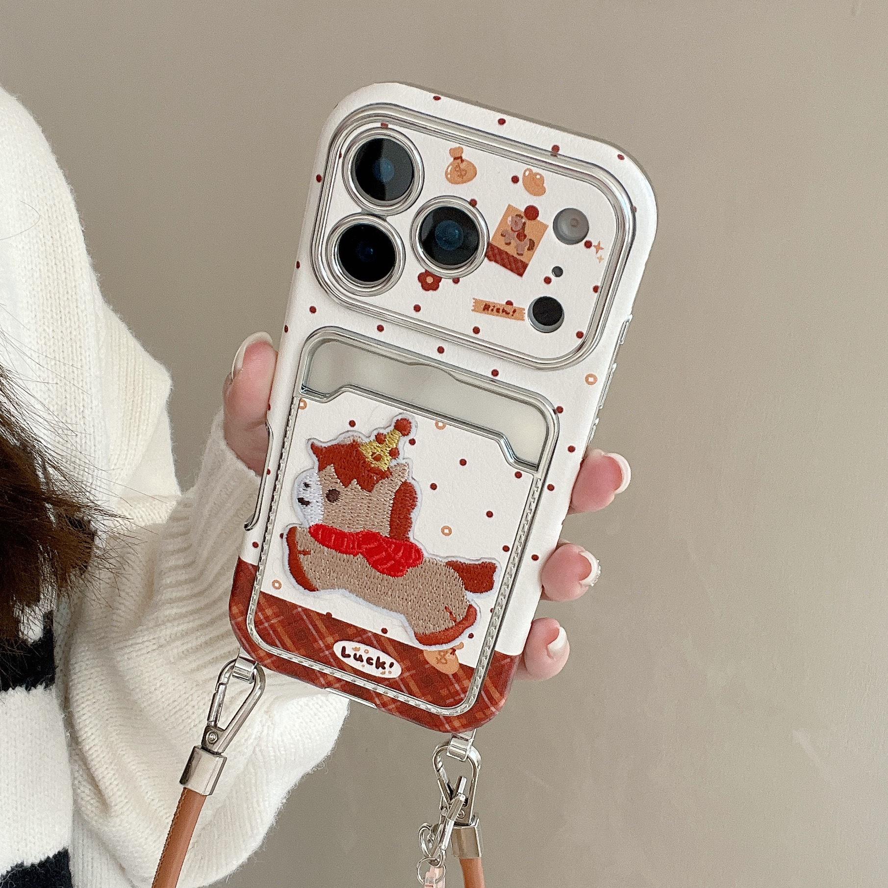 Elegant Diamond Lattice Embroidery iPhone Case for iPhone 14/15/16 Pro Max/17 14 Pro
Elegant Diamond Lattice Embroidery iPhone Case for iPhone 14/15/16 Pro Max/17 14 Pro