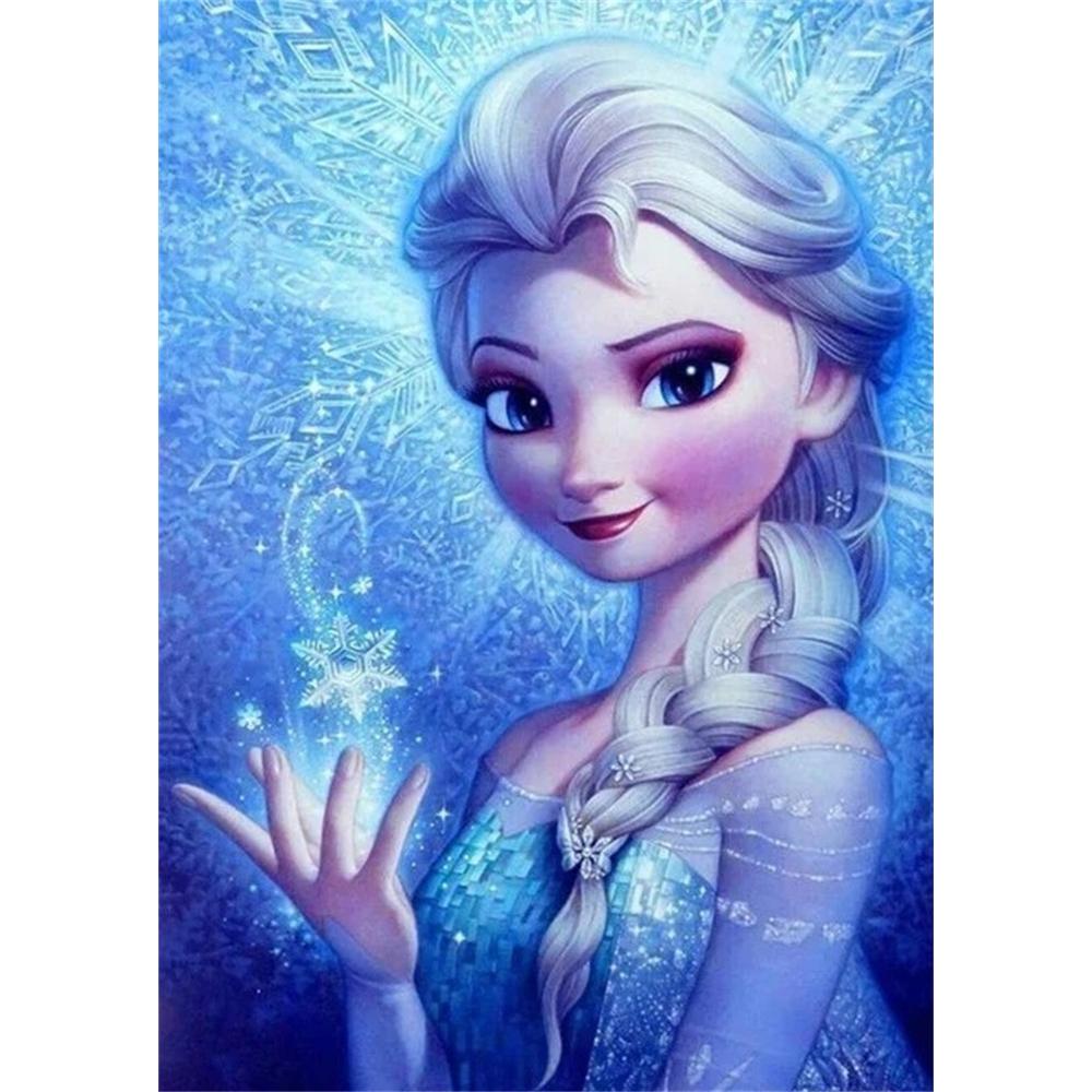 Disney Diamond Painting Frozen Elsa Magic Theme Art Painting Rhinestone 5D Mosaic DIY Cross Stitch Gift Home Decor Round 20x30cm
Disney Diamond Painting Frozen Elsa Magic Theme Art Painting Rhinestone 5D Mosaic DIY Cross Stitch Gift Home Decor Round 20x30cm