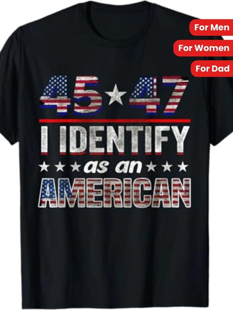 Patriotic American Flag 45 47 Print Cotton T-Shirt, Casual Crew Neck, Slight Str 4XL
Patriotic American Flag 45 47 Print Cotton T-Shirt, Casual Crew Neck, Slight Str 4XL