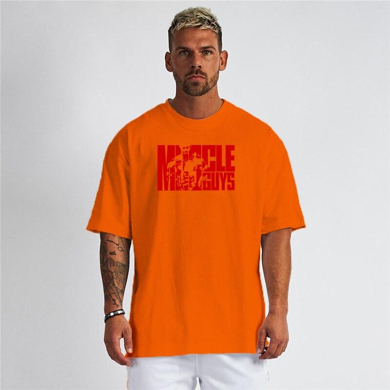 Muscleguys Summer Half Sleeve Мужская Верхняя Беговая Фитнес-Тренировка Спортивная Футболка с коротким рукавом
Muscleguys Summer Half Sleeve Мужская Верхняя Беговая Фитнес-Тренировка Спортивная Футболка с коротким рукавом