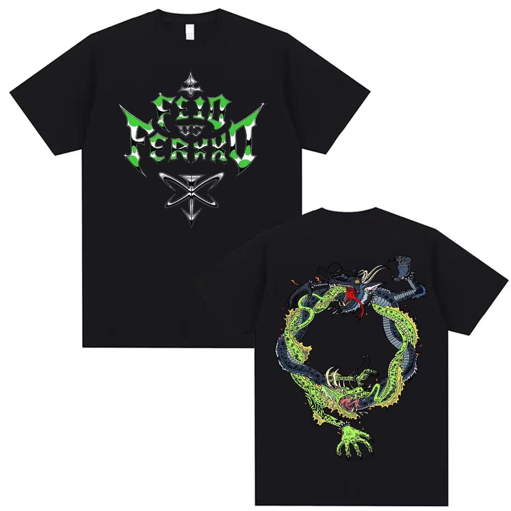 2026 Rapper Fede Vs Ferso Falso Tour Print Tshirt Unisexs and Womens Fashion Casual Tshirt Pop Hip Hop Pure Cotton Short L
2026 Rapper Fede Vs Ferso Falso Tour Print Tshirt Unisexs and Womens Fashion Casual Tshirt Pop Hip Hop Pure Cotton Short L