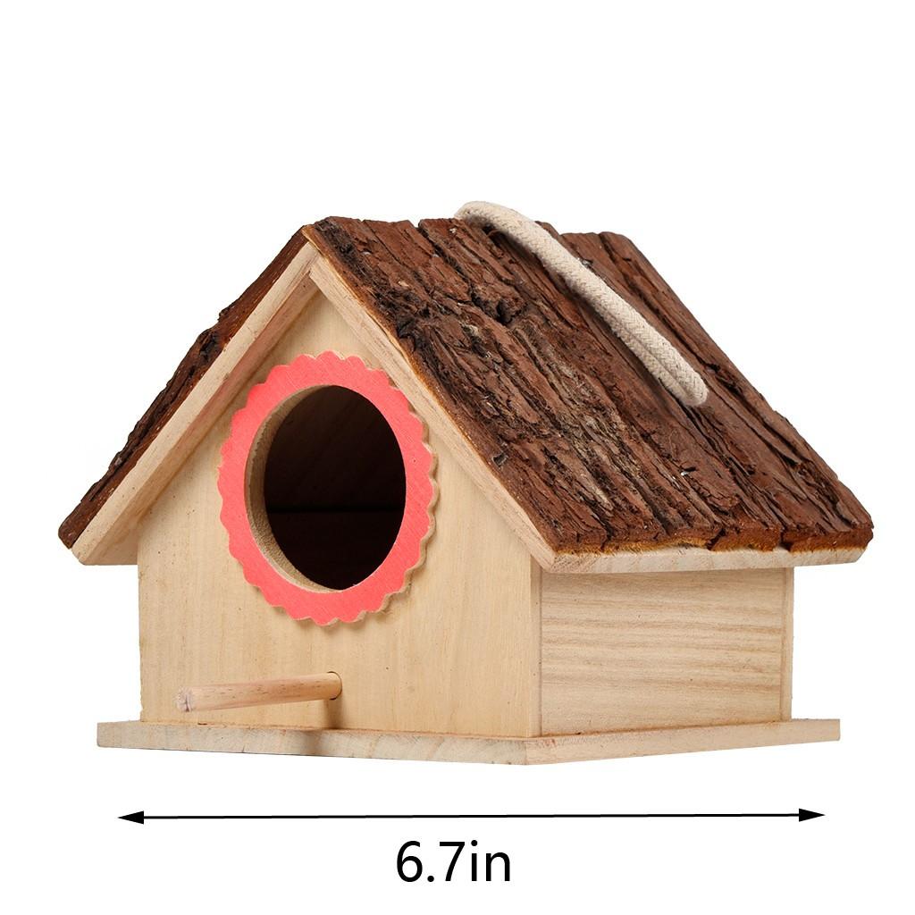 Wood Bird House Nest Birds Breeding Box Bird Parrot Breeding Decorative Cages Pet Accessories Home Balcony Decoration One Size
Wood Bird House Nest Birds Breeding Box Bird Parrot Breeding Decorative Cages Pet Accessories Home Balcony Decoration One Size