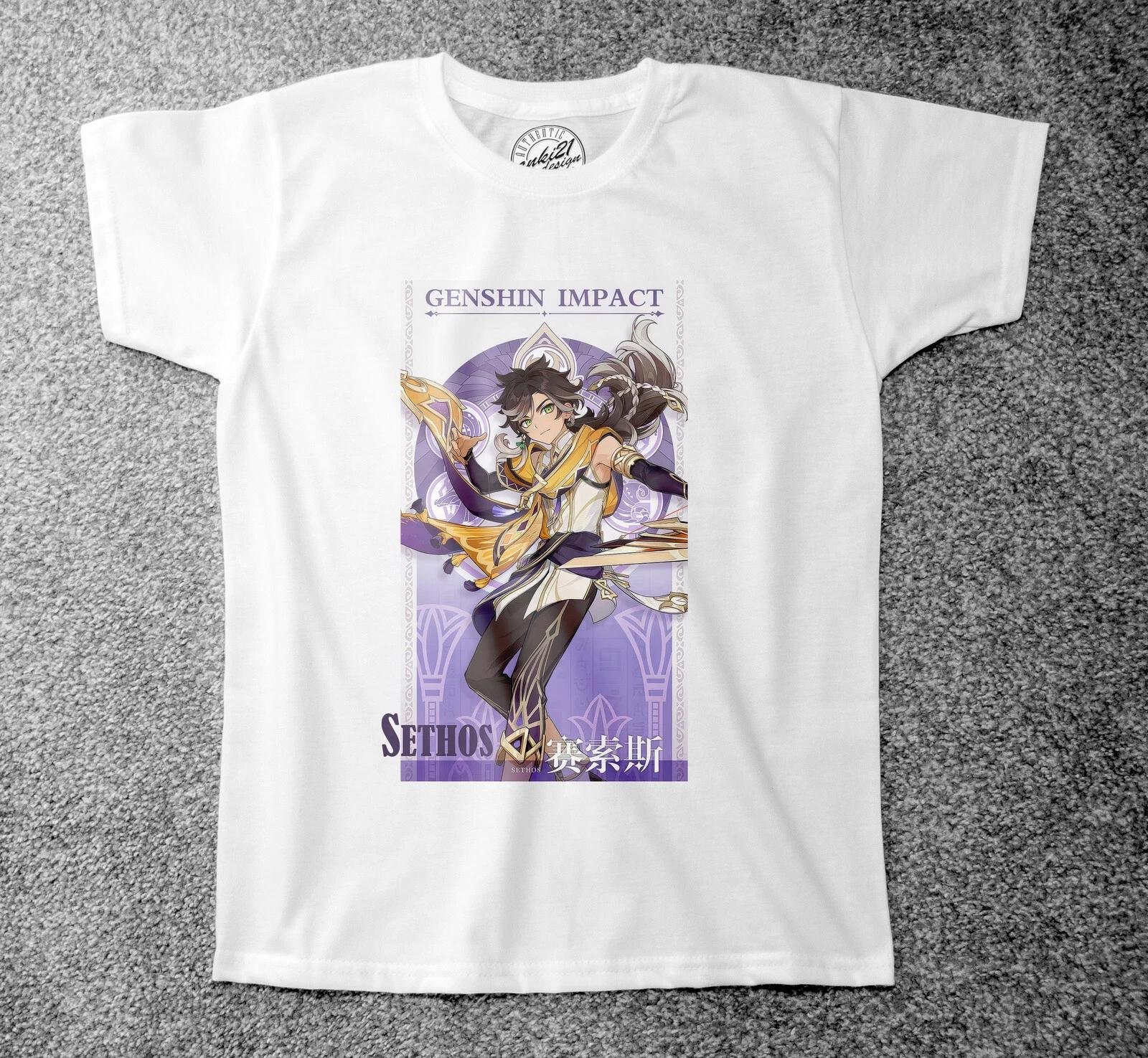 Genshin Impact 008 Sethos Anime/Manga Childrens/Kids Adult t shirts/t-shirts 150
Genshin Impact 008 Sethos Anime/Manga Childrens/Kids Adult t shirts/t-shirts 150