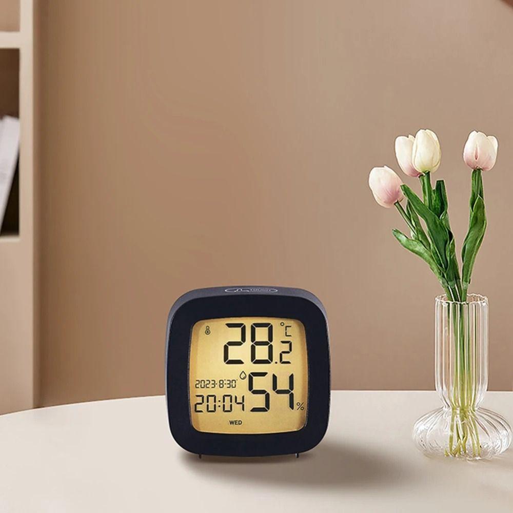 Portable Led Alarm Clock With Backlight Table Clock Home Decor Digital Clock Office black-warm light
Portable Led Alarm Clock With Backlight Table Clock Home Decor Digital Clock Office black-warm light