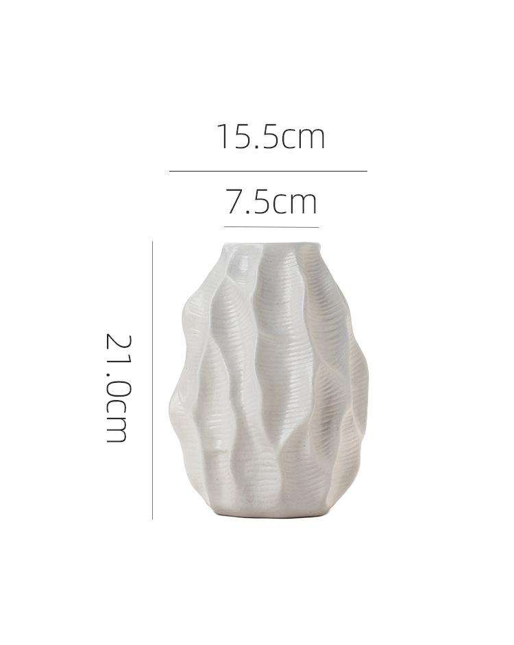 Ceramic Vase for Hydroponic Flowers Luxury Bamboo Home Decor Dining Table Centerpiece
Ceramic Vase for Hydroponic Flowers Luxury Bamboo Home Decor Dining Table Centerpiece