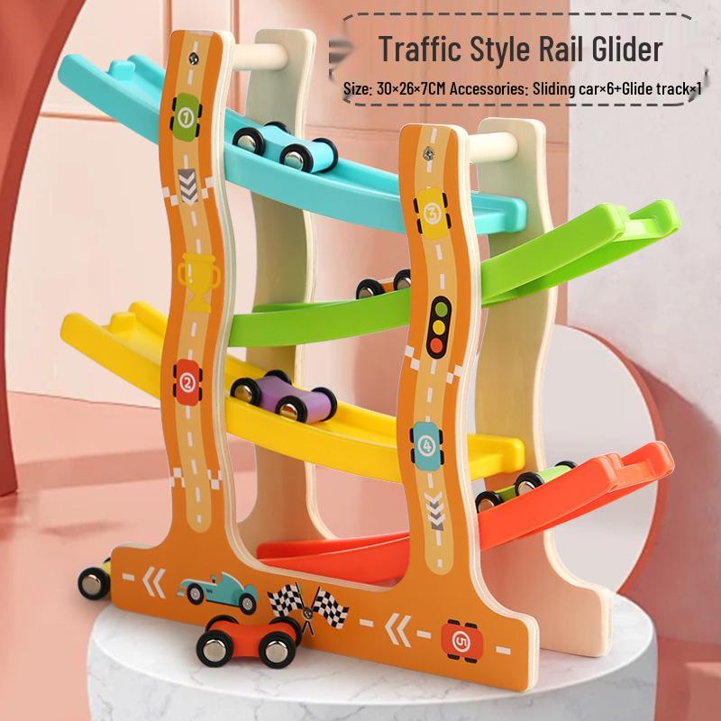 Wooden Logical Thinking Glider Track: Educational Toy for Ages 3+
Wooden Logical Thinking Glider Track: Educational Toy for Ages 3+