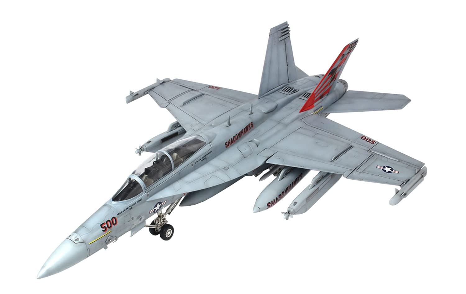 Aircraft Series US Navy Electronic Warfare Aircraft Growler Shadow Hawks Plastic Model Platts/Italeri 1/48 EA-18G VAQ-141 TPA-4
Aircraft Series US Navy Electronic Warfare Aircraft Growler Shadow Hawks Plastic Model Platts/Italeri 1/48 EA-18G VAQ-141 TPA-4