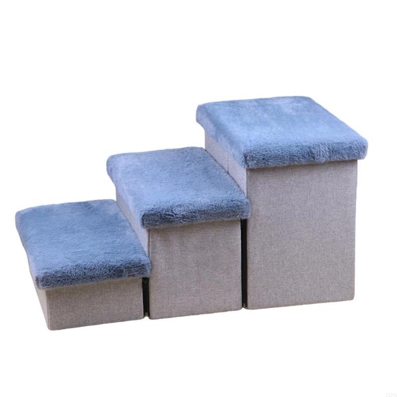 Foldable Pet Stairs Non Slip Steps Portable Design For Small Dogs Elderly Pets Easy Bed Sofa Access синий
Foldable Pet Stairs Non Slip Steps Portable Design For Small Dogs Elderly Pets Easy Bed Sofa Access синий
