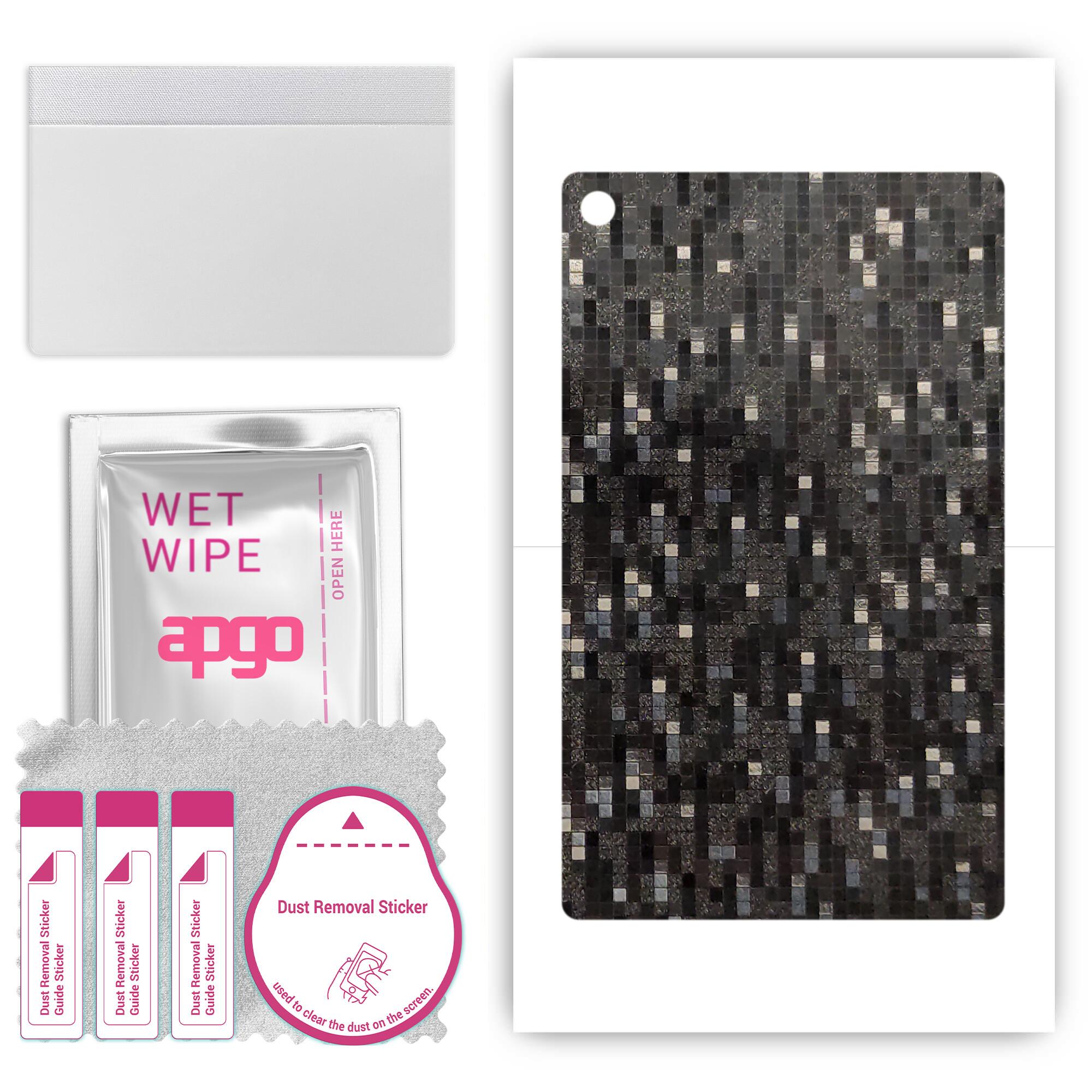 apgo Protective Skin Sticker for the back compatible with Lenovo Tab3 7, Wrap Film, Foil, Vinyl - Pattern Carbon Black Pixel
apgo Protective Skin Sticker for the back compatible with Lenovo Tab3 7, Wrap Film, Foil, Vinyl - Pattern Carbon Black Pixel