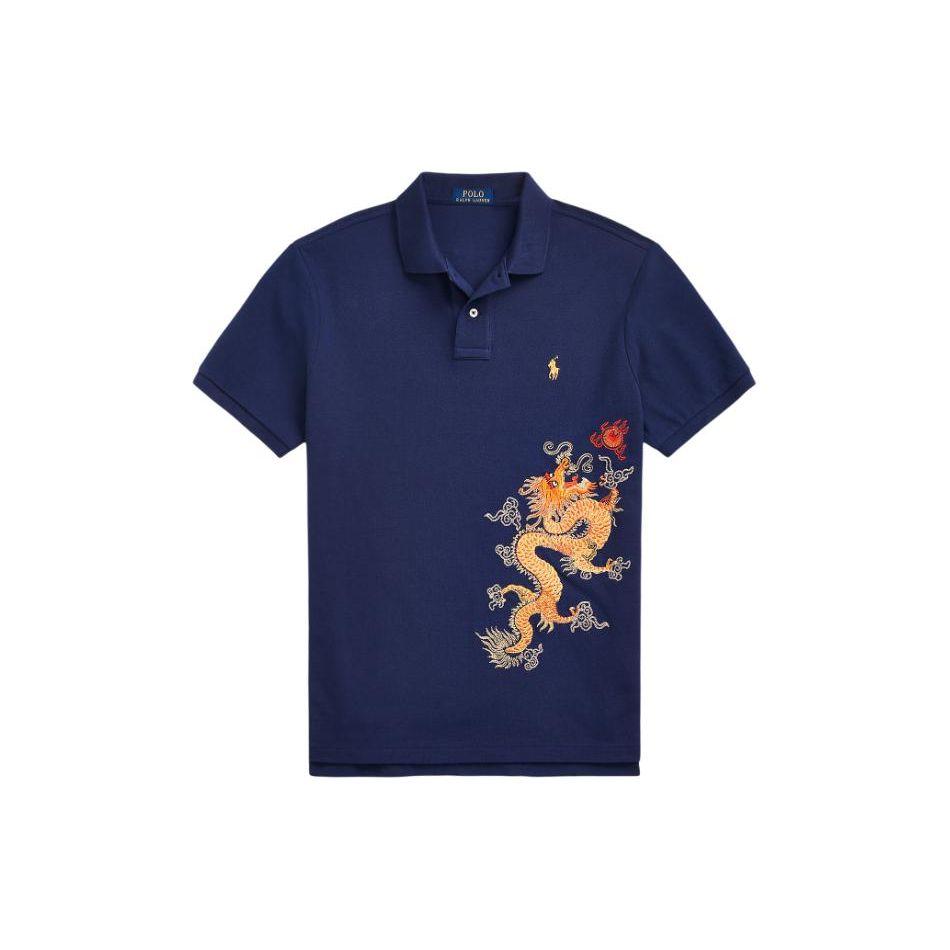 Polo Ralph Lauren SS24 Dragon Pattern Embroidered Slim Fit Casual Short Sleeve Polo Shirt Men Polo Shirts Deep-Cobalt-Blue MNPOKNI1N822584-400 XXL
Polo Ralph Lauren SS24 Dragon Pattern Embroidered Slim Fit Casual Short Sleeve Polo Shirt Men Polo Shirts Deep-Cobalt-Blue MNPOKNI1N822584-400 XXL