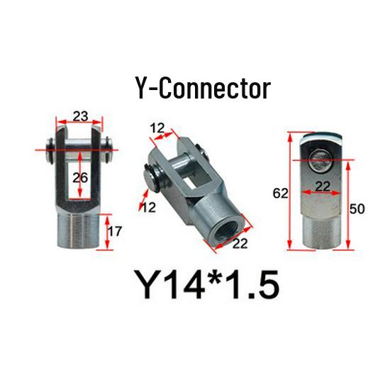 Y-Connector Hydraulic Tie Rod Cylinder Cast Steel Welded Fisheye Y-Fitting HOB I Type
Y-Connector Hydraulic Tie Rod Cylinder Cast Steel Welded Fisheye Y-Fitting HOB I Type