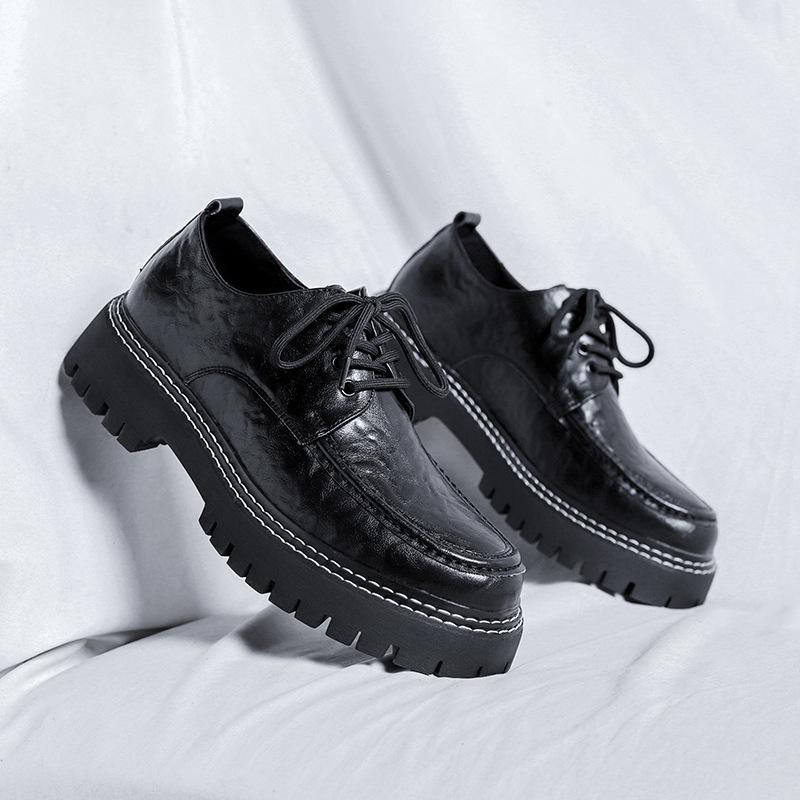 Красивые кожаные туфли мужские британские повседневные формальные молодежные корейские версии модные универсальные студенческие черные маленькие кожаные туфли 2151-R 44 чёрный
Красивые кожаные туфли мужские британские повседневные формальные молодежные корейские версии модные универсальные студенческие черные маленькие кожаные туфли 2151-R 44 чёрный