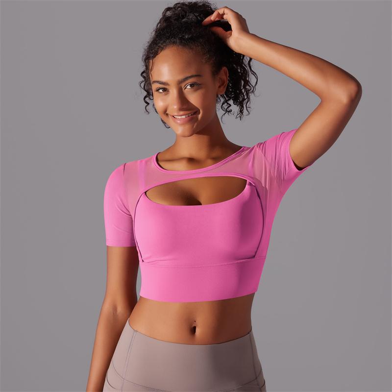 Para Praia Hollow Out Breathable Fitness T-Shirt 2024 Sportswear Women Gym Clothing Sports Workout Yoga Tshirt 7040 pink S розовый
Para Praia Hollow Out Breathable Fitness T-Shirt 2024 Sportswear Women Gym Clothing Sports Workout Yoga Tshirt 7040 pink S розовый