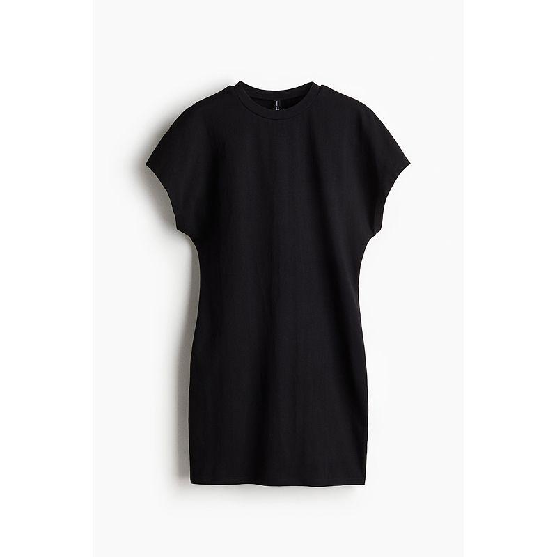 HM Women s Clothing Dress Fashion Comfortable Short Sleeve Jersey Dress 1275924 Black 150/76(XXS)
HM Women s Clothing Dress Fashion Comfortable Short Sleeve Jersey Dress 1275924 Black 150/76(XXS)