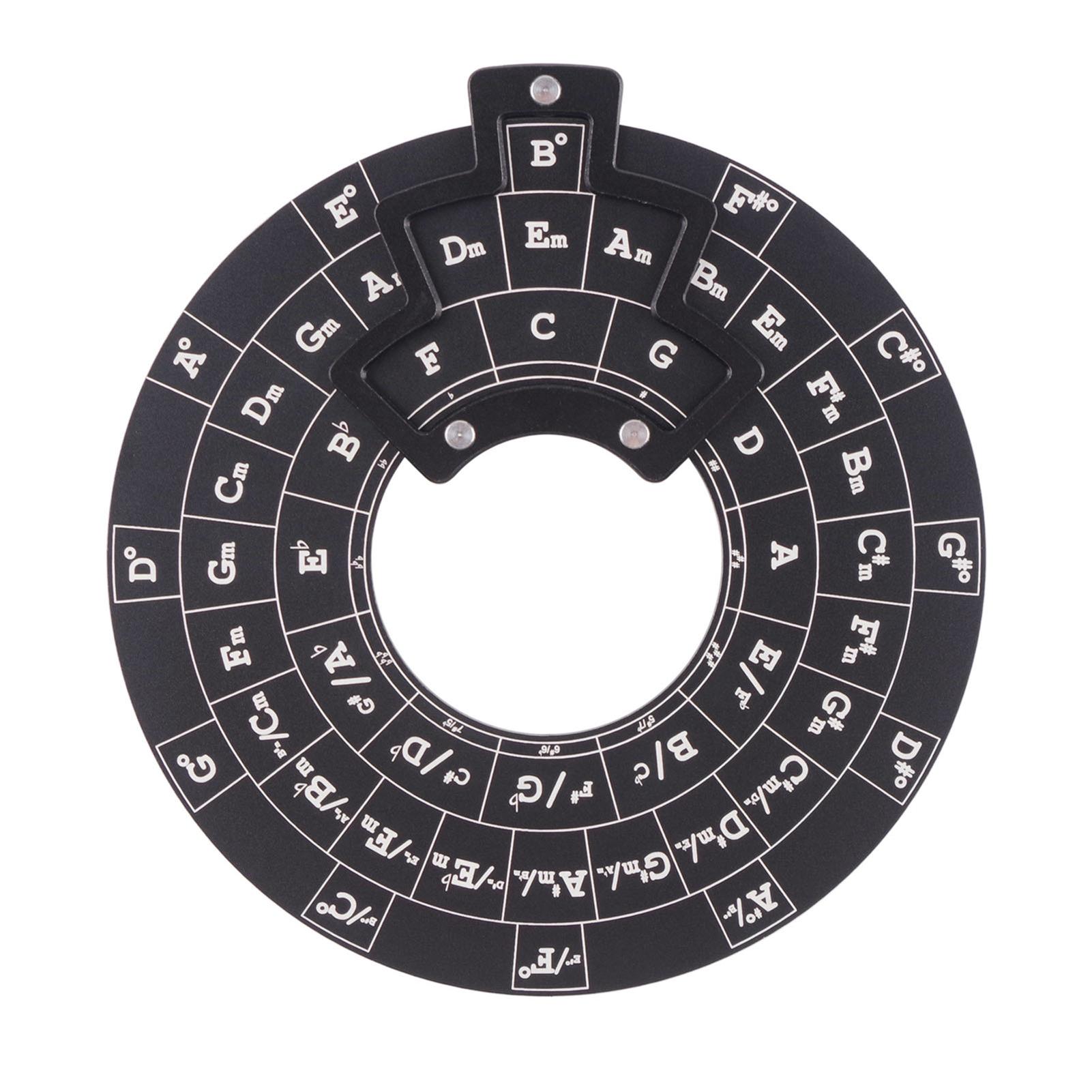 Circle of Fifths Wheel Metal Melody Tool Music Theory Disc Accessory Guitar Piano Learning Tool
Circle of Fifths Wheel Metal Melody Tool Music Theory Disc Accessory Guitar Piano Learning Tool