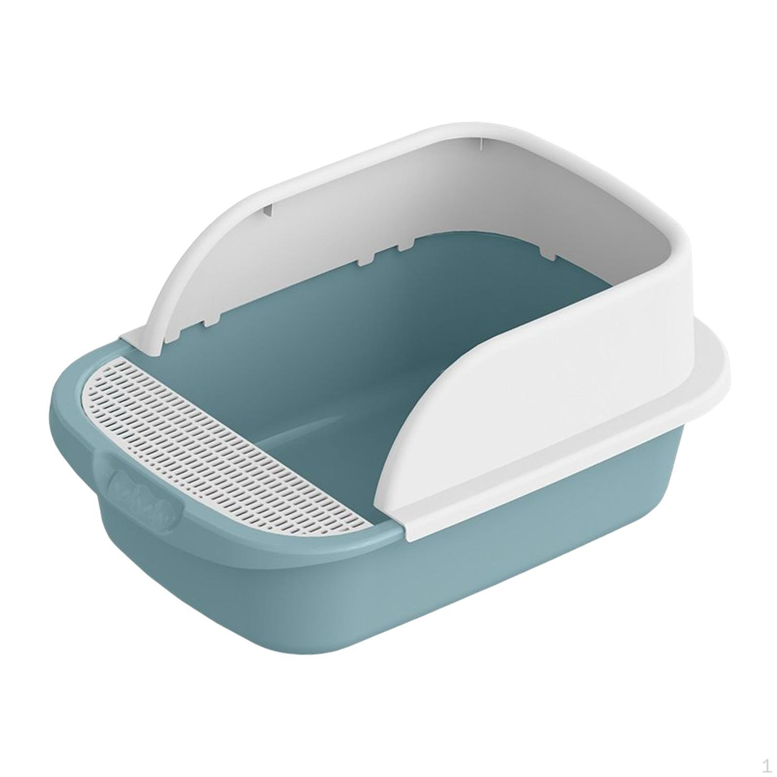Cat High Sided Semi Enclosed Open Top Pet Toilet Bedpan for Small Medium L синій
Cat High Sided Semi Enclosed Open Top Pet Toilet Bedpan for Small Medium L синій