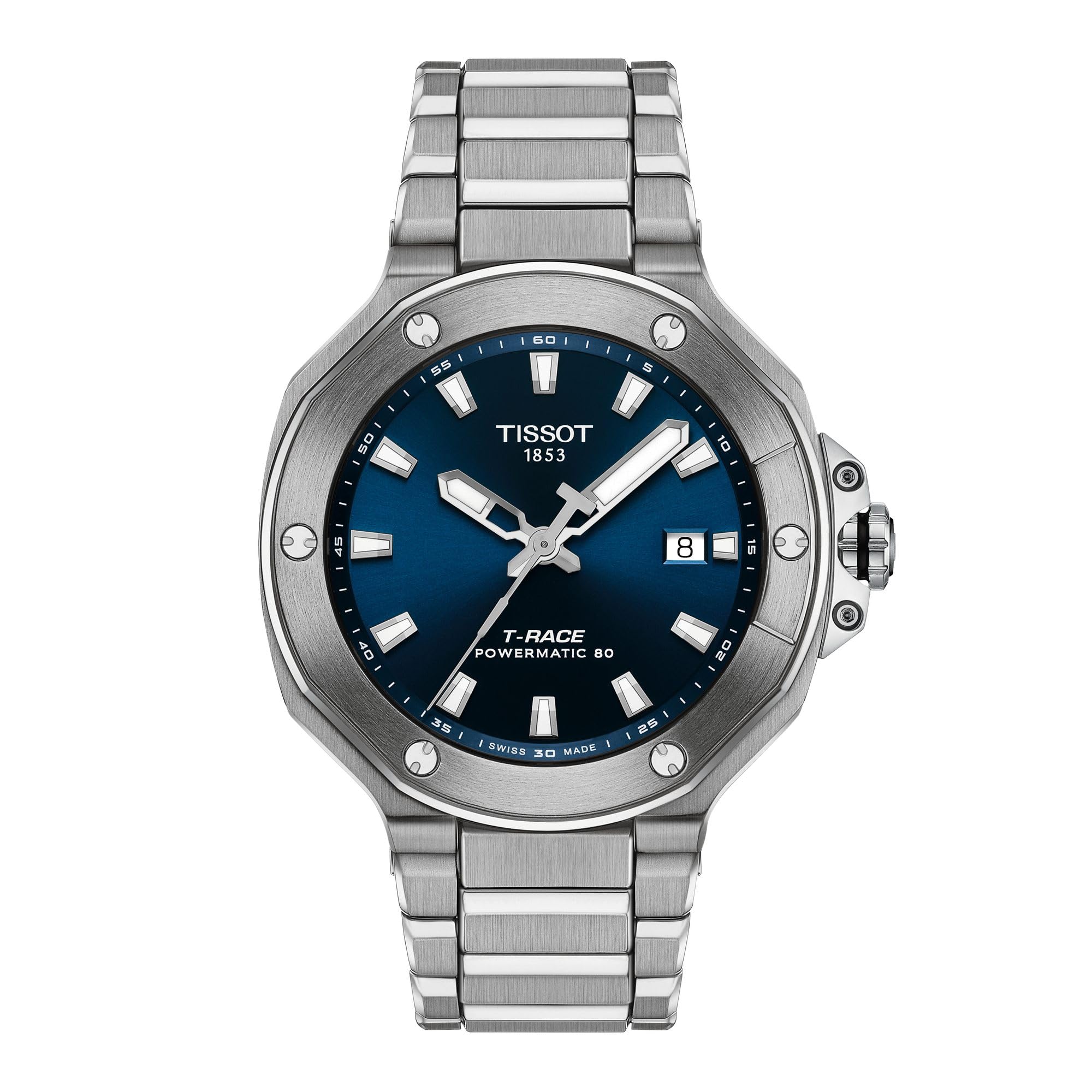 Tissot T-Race Powermatic 80 41mm Watch, T1418071104100, Men s, Blue Dial
Tissot T-Race Powermatic 80 41mm Watch, T1418071104100, Men s, Blue Dial