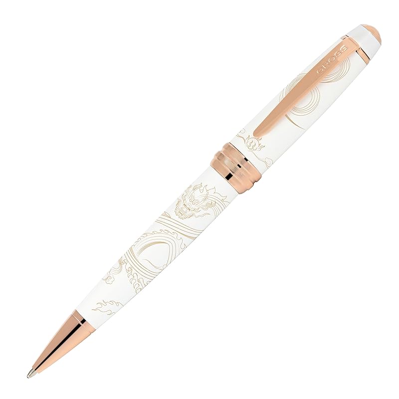 CROSS cross ballpoint pen oily year of the dragon bailey white AT0452-23 limited Officially imported product
CROSS cross ballpoint pen oily year of the dragon bailey white AT0452-23 limited Officially imported product