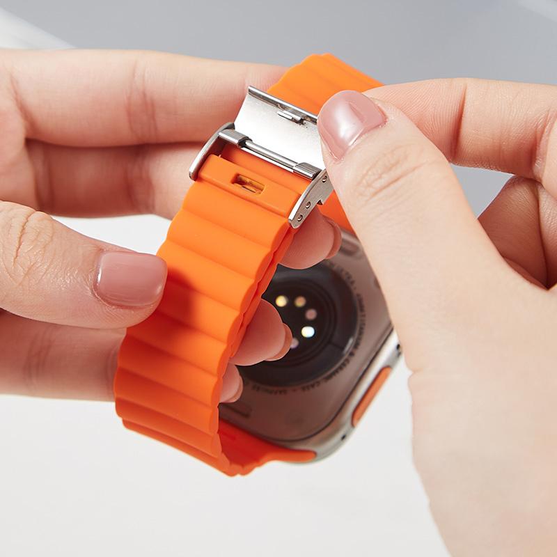 Ремешок для часов с возвратной застежкой, силиконовый ремешок для iWatch 49 мм 45 мм 41 мм 44 мм 40 мм 42 мм 38 мм 45 мм, ремешок для часов для iWatch Series 8 7 3 4 5 6 Se 38 40 41mm
Ремешок для часов с возвратной застежкой, силиконовый ремешок для iWatch 49 мм 45 мм 41 мм 44 мм 40 мм 42 мм 38 мм 45 мм, ремешок для часов для iWatch Series 8 7 3 4 5 6 Se 38 40 41mm
