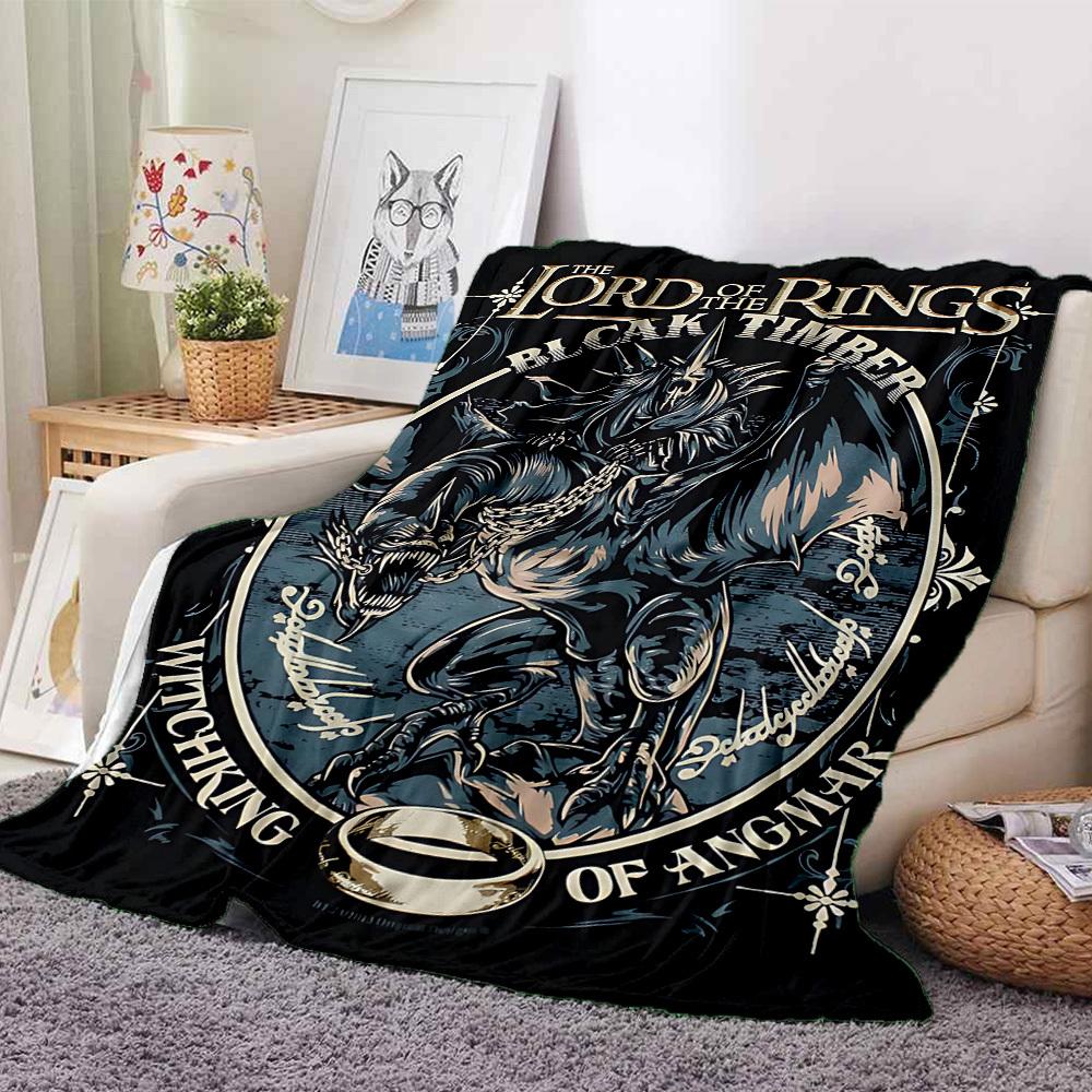 1pc Lord Rings Flannel Throw Blanket - HD Printed Lightweight Soft Warm All-Season Blanket for Sofa, Bed, Travel160 130cmx150cm
1pc Lord Rings Flannel Throw Blanket - HD Printed Lightweight Soft Warm All-Season Blanket for Sofa, Bed, Travel160 130cmx150cm