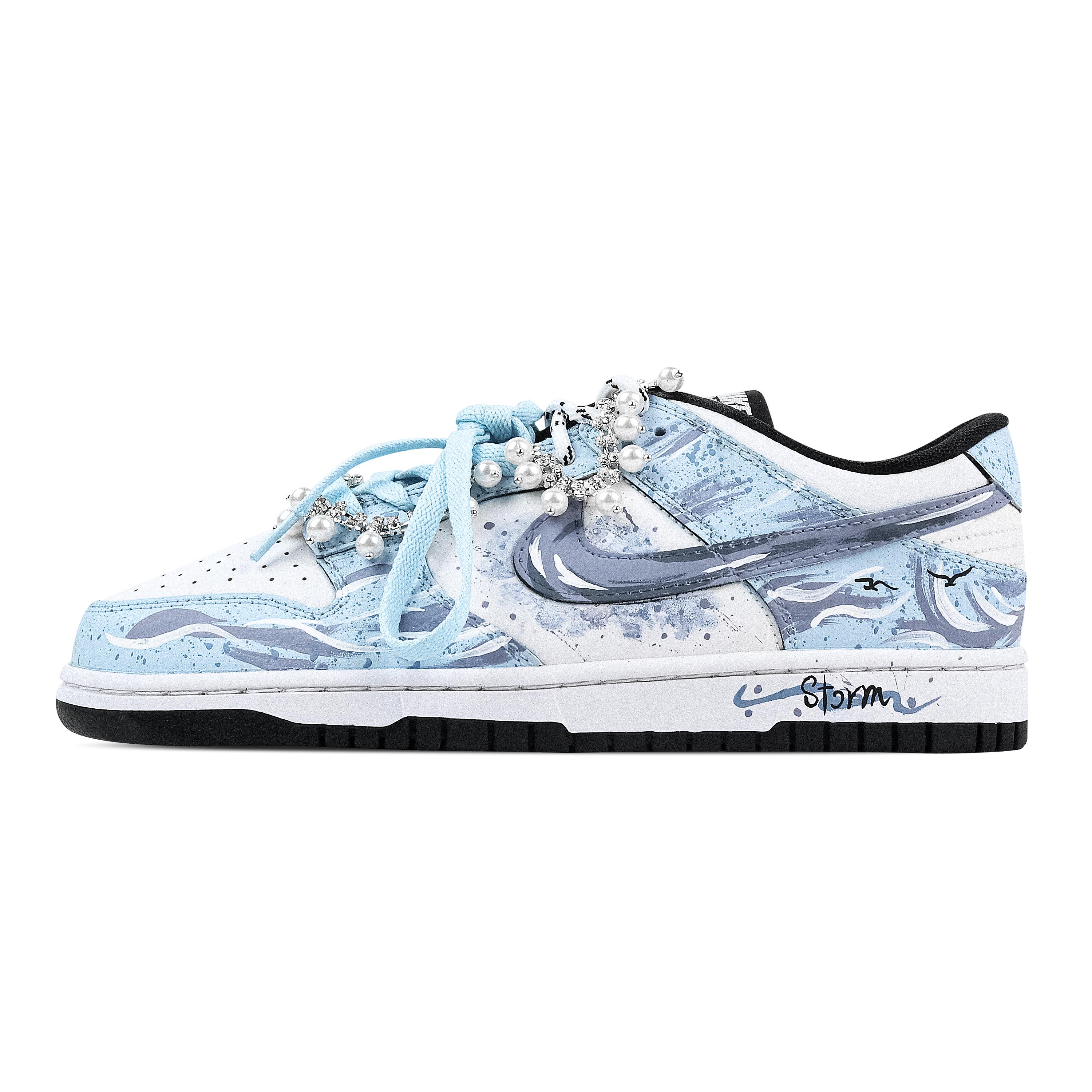 Nike Dunk Pearl Harbor Abrasion Resistant Low top Skateboard Shoes Unisex Blue White HF5441-100(Team773-1) 42.5
Nike Dunk Pearl Harbor Abrasion Resistant Low top Skateboard Shoes Unisex Blue White HF5441-100(Team773-1) 42.5