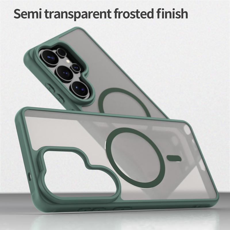 For Samsung Galaxy S26 Ultra Case Semi-Transparent Frosted Matte PC+TPU Anti-fingerprint Translucent Cover for Galaxy S26 Ultra Galaxy S26 Ultra
For Samsung Galaxy S26 Ultra Case Semi-Transparent Frosted Matte PC+TPU Anti-fingerprint Translucent Cover for Galaxy S26 Ultra Galaxy S26 Ultra