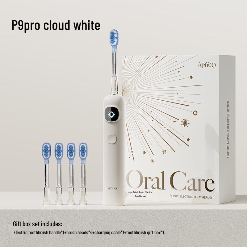 ApiYoo P9pro Large Visual Screen Electric Toothbrush
ApiYoo P9pro Large Visual Screen Electric Toothbrush