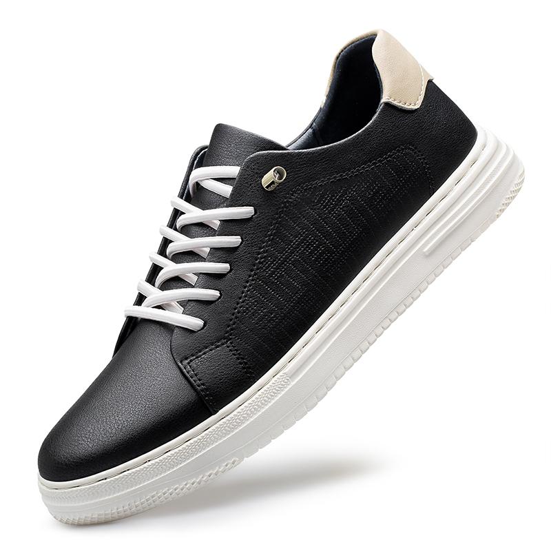 Leather Skate Footwear Handmade Man Casual Shoes Spring Mens Sneakers Versatile Tenis Masculino Classic Flats 37 чёрный
Leather Skate Footwear Handmade Man Casual Shoes Spring Mens Sneakers Versatile Tenis Masculino Classic Flats 37 чёрный