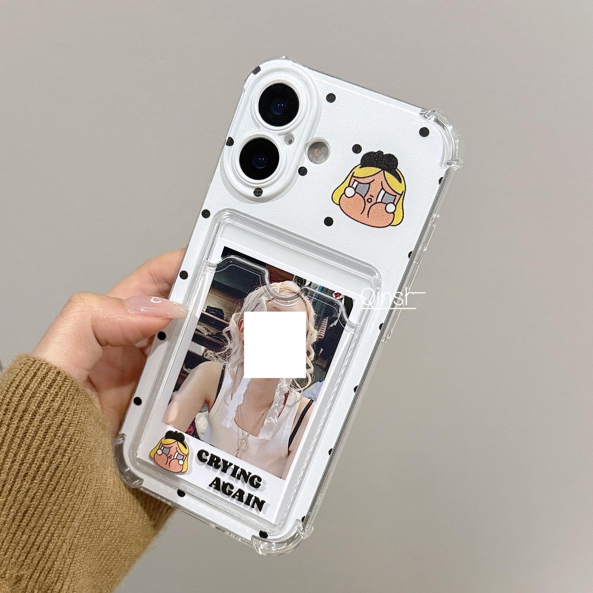 Polka Dot Crying Doll Card Holder & Apple 13/14/15 Case for 7 to 8P Apple 12
Polka Dot Crying Doll Card Holder & Apple 13/14/15 Case for 7 to 8P Apple 12