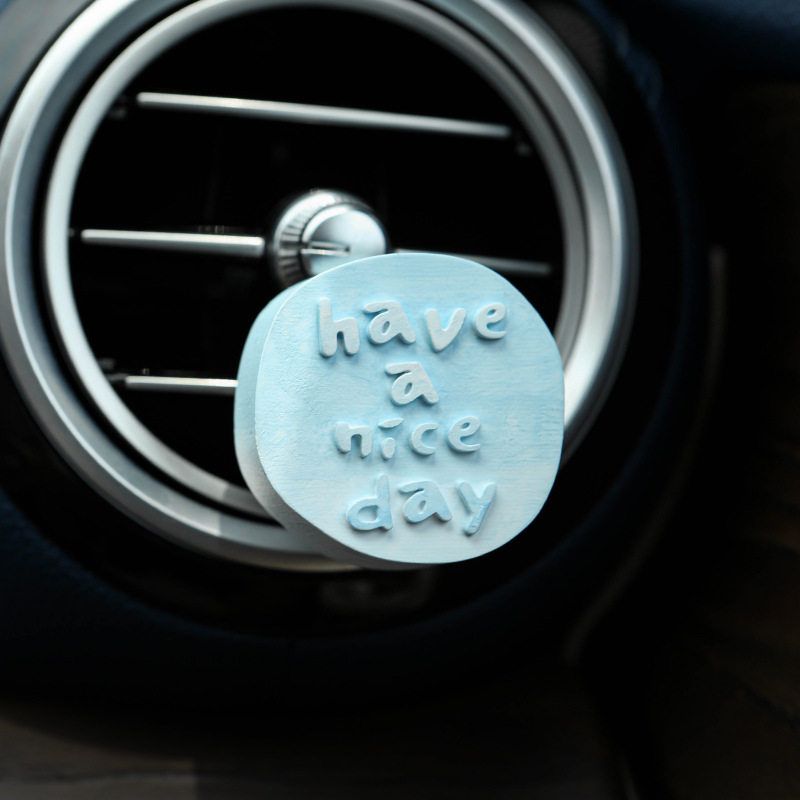 Car Air Freshener with a Simple and High-End Feel, Car-Mounted Perfume, Gypsum Aroma Diffuser, Fragrance Decoration Ornament Gradient Blue Nice Day
Car Air Freshener with a Simple and High-End Feel, Car-Mounted Perfume, Gypsum Aroma Diffuser, Fragrance Decoration Ornament Gradient Blue Nice Day