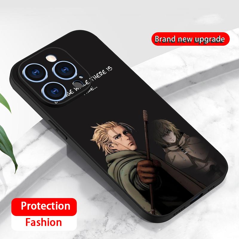 Vinland Saga Thorfinn Askeladd anime Phone Case For iPhone 16 16e 15 14 13 12 11 Plus Mini Pro Max Soft black Shockproof Cover iPhone 12 mini
Vinland Saga Thorfinn Askeladd anime Phone Case For iPhone 16 16e 15 14 13 12 11 Plus Mini Pro Max Soft black Shockproof Cover iPhone 12 mini