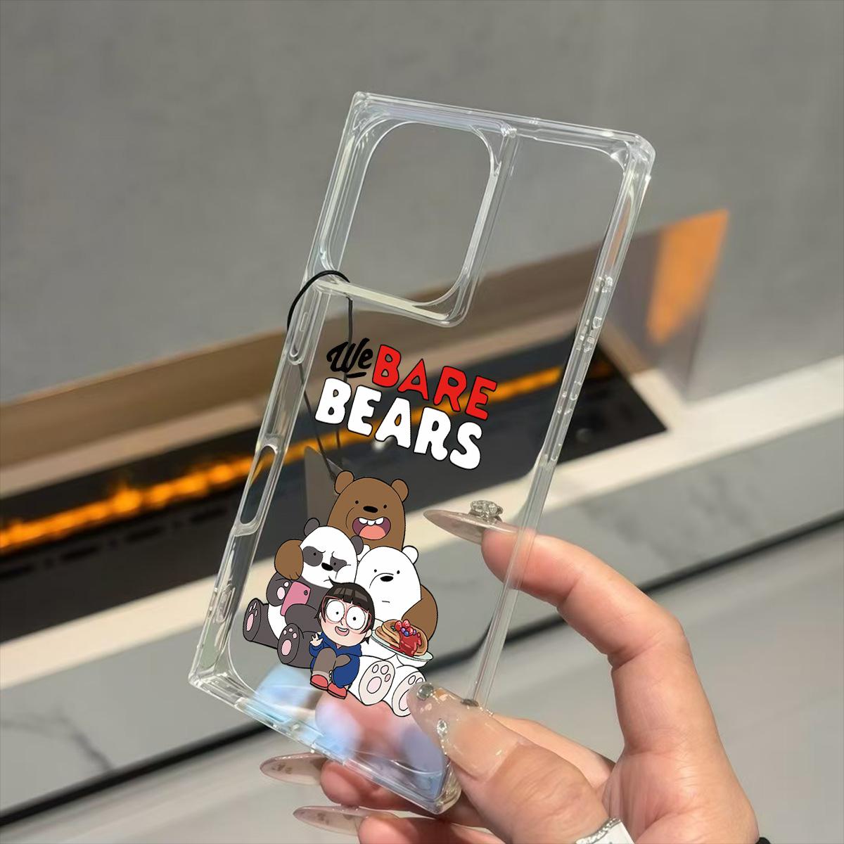 Clear Square Back Tube Case Protection For iPhone 14 Pro Max 12 11 13 16 ProMax 15 Plus A bear family portrait Pattern iphone 11 ProMax
Clear Square Back Tube Case Protection For iPhone 14 Pro Max 12 11 13 16 ProMax 15 Plus A bear family portrait Pattern iphone 11 ProMax