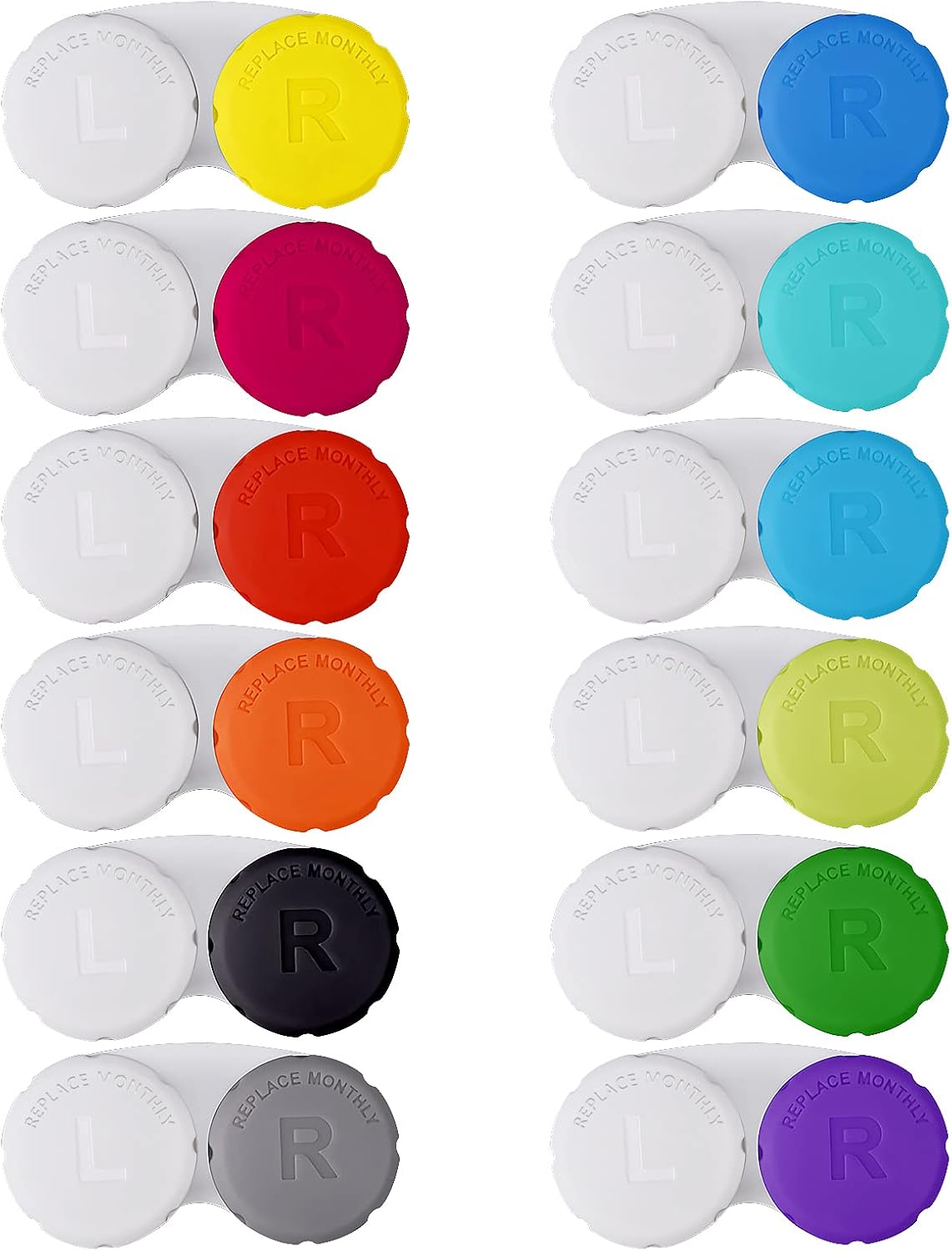 12 Color contact lens case, contact lens case, immersion Kit, leak proof, suitable For outdoor use, with mini shell screw cap
12 Color contact lens case, contact lens case, immersion Kit, leak proof, suitable For outdoor use, with mini shell screw cap